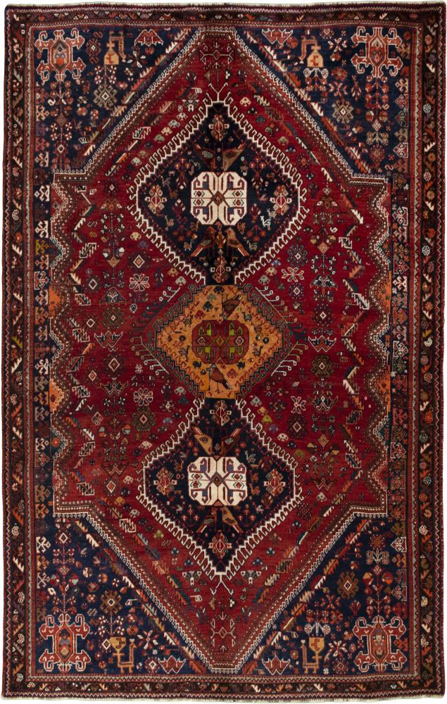 Perzisch tapijt Shiraz 301x193 301x193, Perzisch tapijt Handgeknoopte