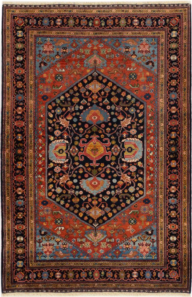 Persisk tæppe Ghashghai Miri 209x139 209x139, Persisk tæppe Knyttet i hånden