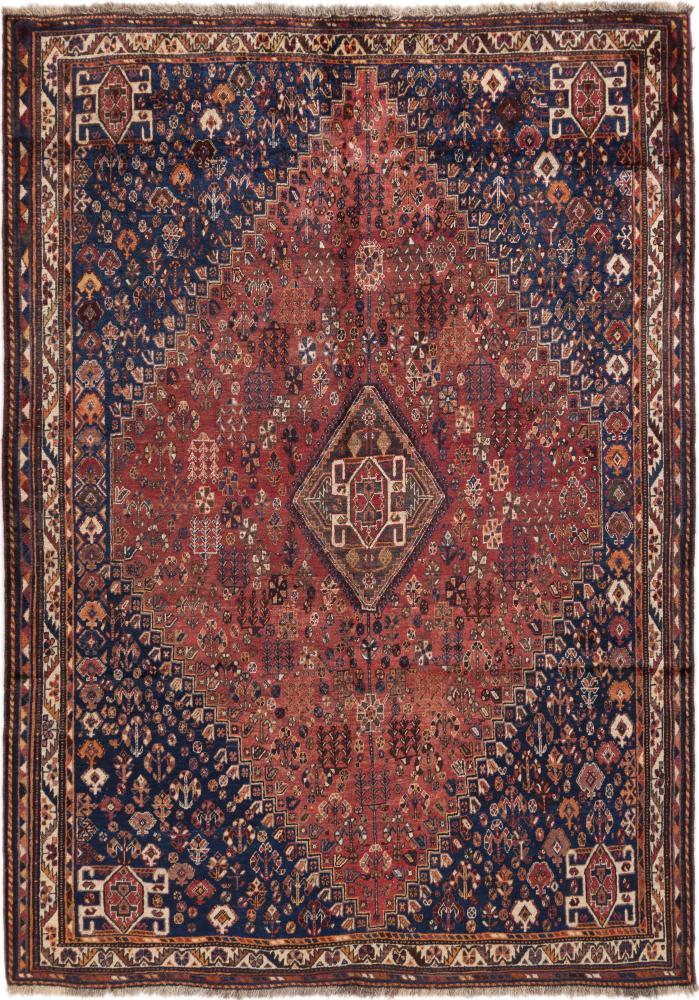Persian Rug Ghashghai 235x164 235x164, Persian Rug Knotted by hand