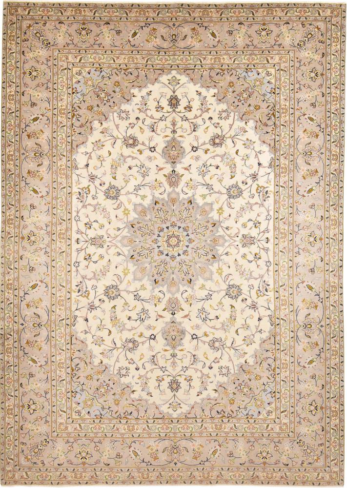 Tapete persa Keshan 344x244 344x244, Tapete persa Atado à mão