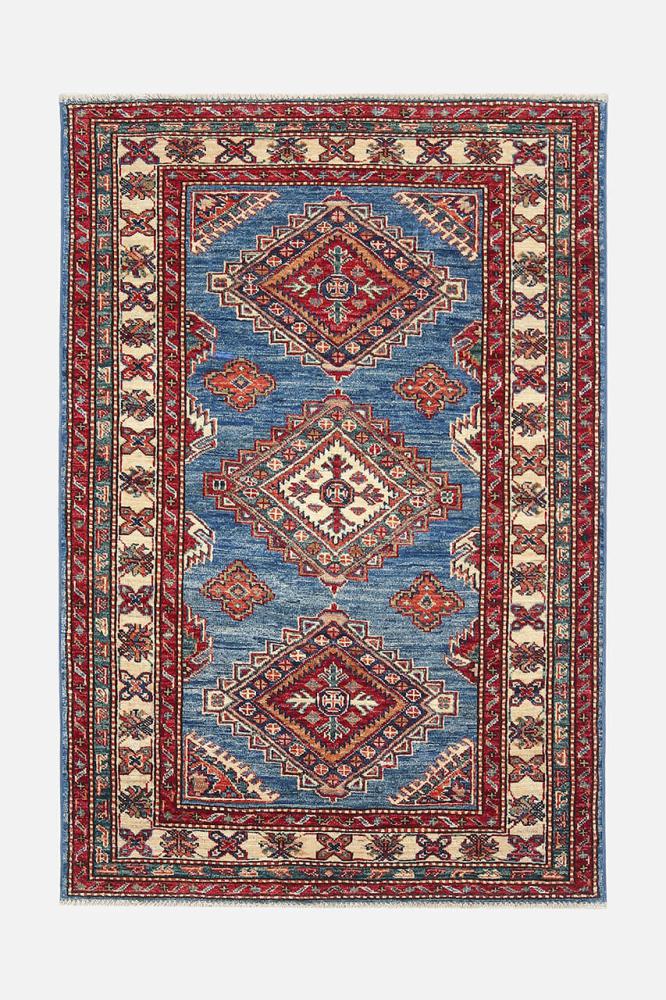 Afghanska mattan Kazak Ghazni 242x174 242x174, Persisk matta Knuten för hand