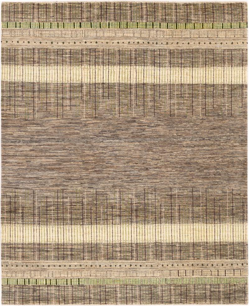 Tapis persan Persan Gabbeh Loribaft Tabiilbaft 243x199 243x199, Tapis persan Noué à la main