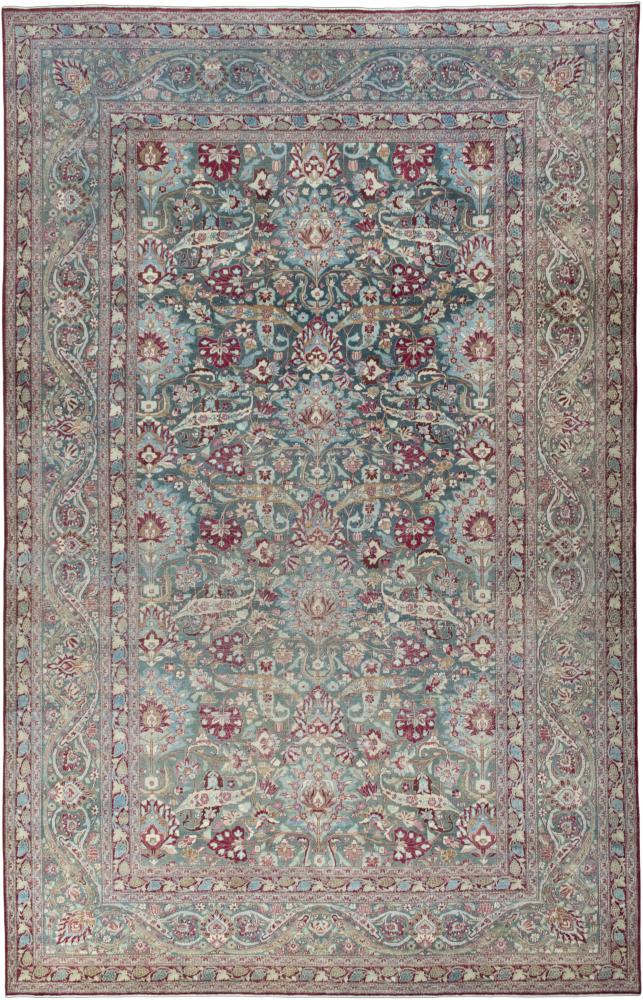 Persian Rug Mashhad Antique Patina 489x314 489x314, Persian Rug Knotted by hand