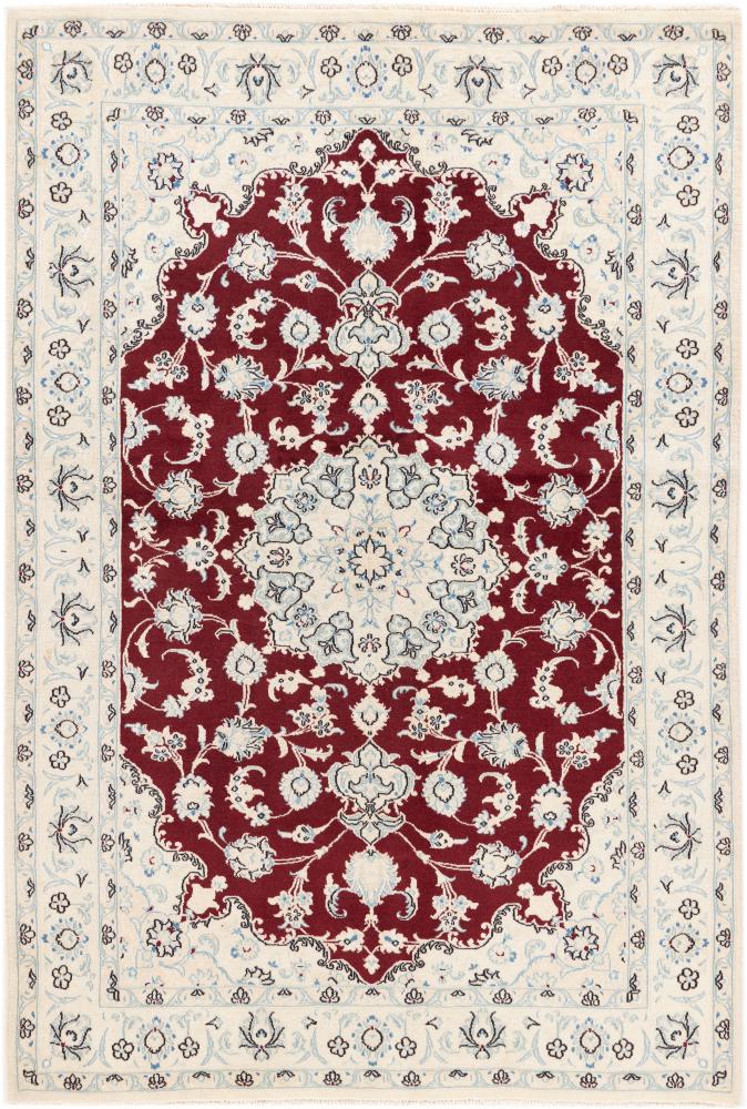 Persian Rug Nain 9La 204x138 204x138, Persian Rug Knotted by hand