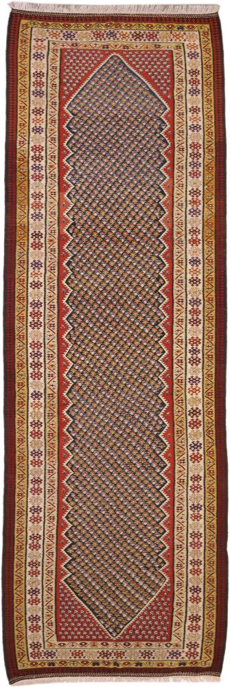 Tapete persa Kilim Fars Antigo 543x180 543x180, Tapete persa Tecido à mão