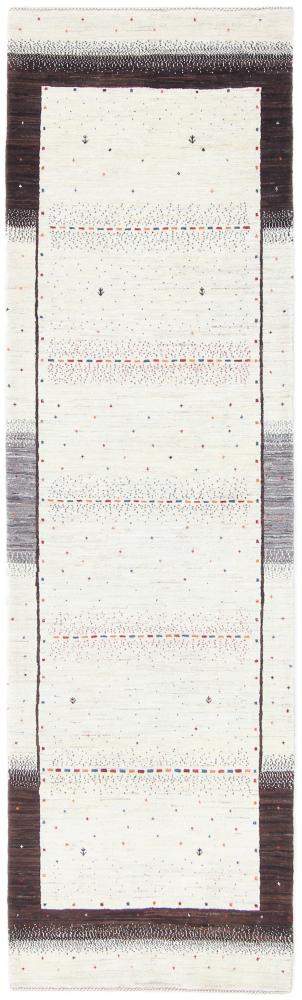 Persian Rug Persian Gabbeh Loribaft Atash 293x85 293x85, Persian Rug Knotted by hand