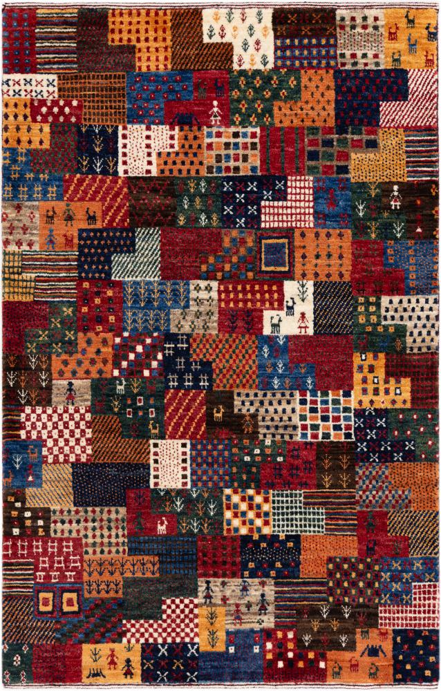 Persian rug Persian Gabbeh Loribaft Atelier 131x84 131x84, Persian rug Hand-knotted