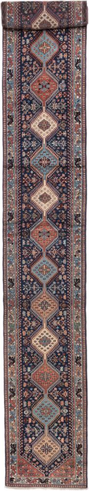 Περσικό χαλί Yalameh 675x85 675x85, Περσικό χαλί Οι κόμποι έγιναν με το χέρι