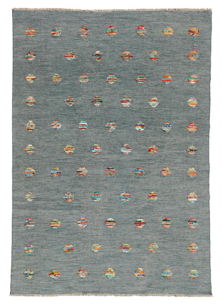 Alfombra afgana Kilim Afghan Nimbaft Edition 241x177 241x177, Alfombra persa Tejido a mano