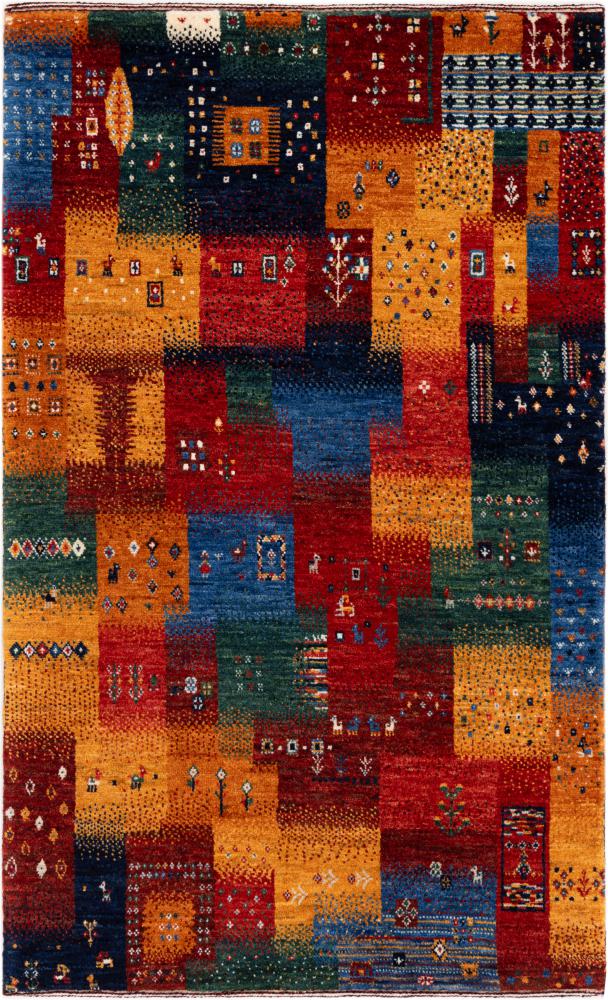 Covor persan Persan Gabbeh Loribaft Atelier 129x78 129x78, Covor persan Înnodat manual