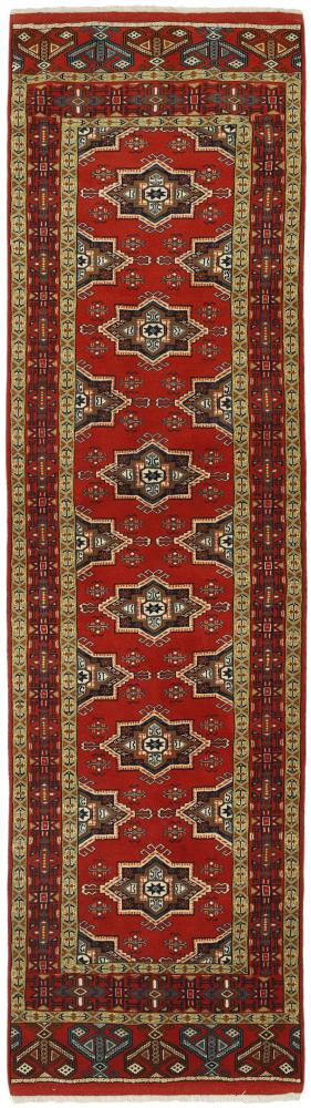 Tappeto persiano Turkaman 299x84 299x84, Tappeto persiano Annodato a mano