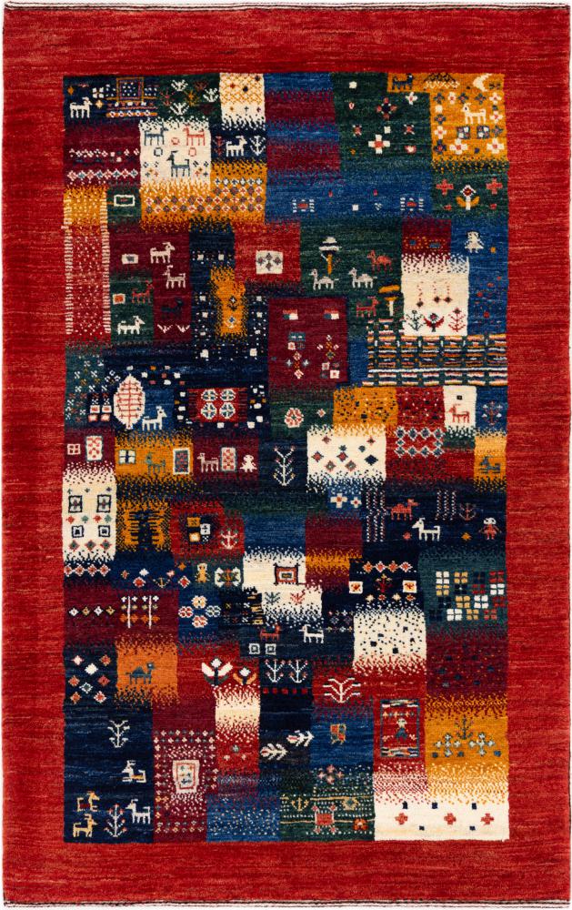 Persian rug Persian Gabbeh Loribaft Atelier 134x83 134x83, Persian rug Hand-knotted