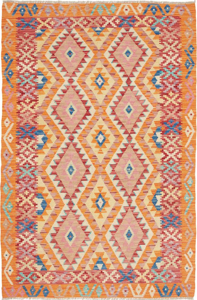 Αφγανικό χαλί Κιλίμ Afghan 182x125 182x125, Περσικό χαλί Χειροποίητο υφαντό
