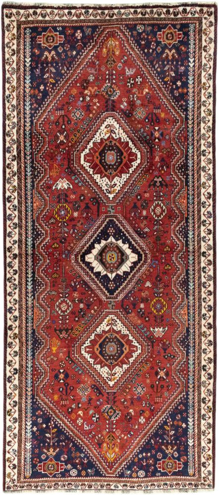 Persian Rug Shiraz 296x131 296x131, Persian Rug Knotted by hand
