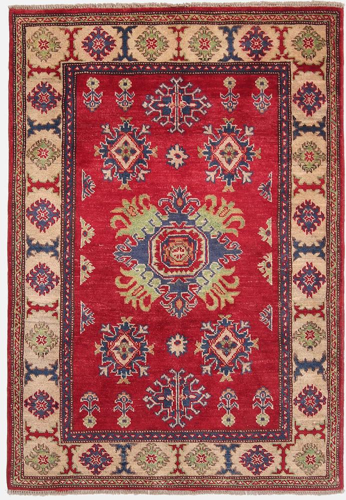 Afghaans tapijt Kazak Ghazni 148x106 148x106, Perzisch tapijt Handgeknoopte