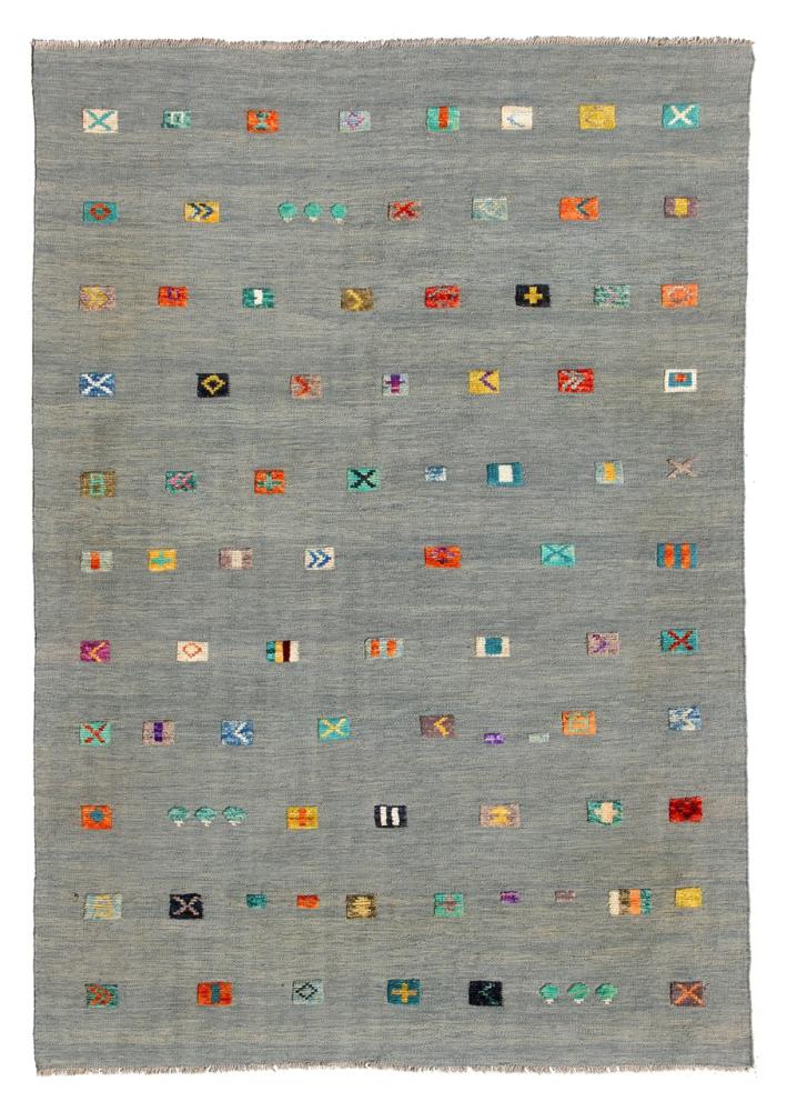 Alfombra afgana Kilim Afghan Nimbaft Edition 238x170 238x170, Alfombra persa Tejido a mano