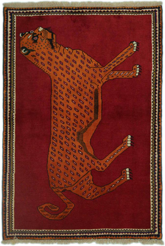 Tappeto persiano Shiraz 155x108 155x108, Tappeto persiano Annodato a mano