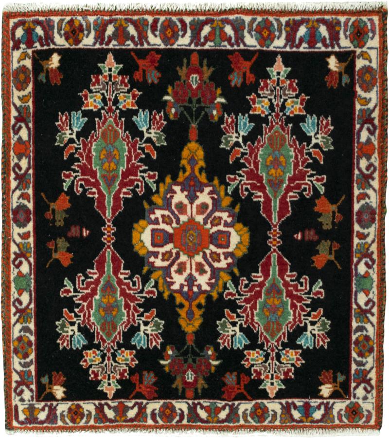 Tapis persan Shiraz 71x66 71x66, Tapis persan Noué à la main