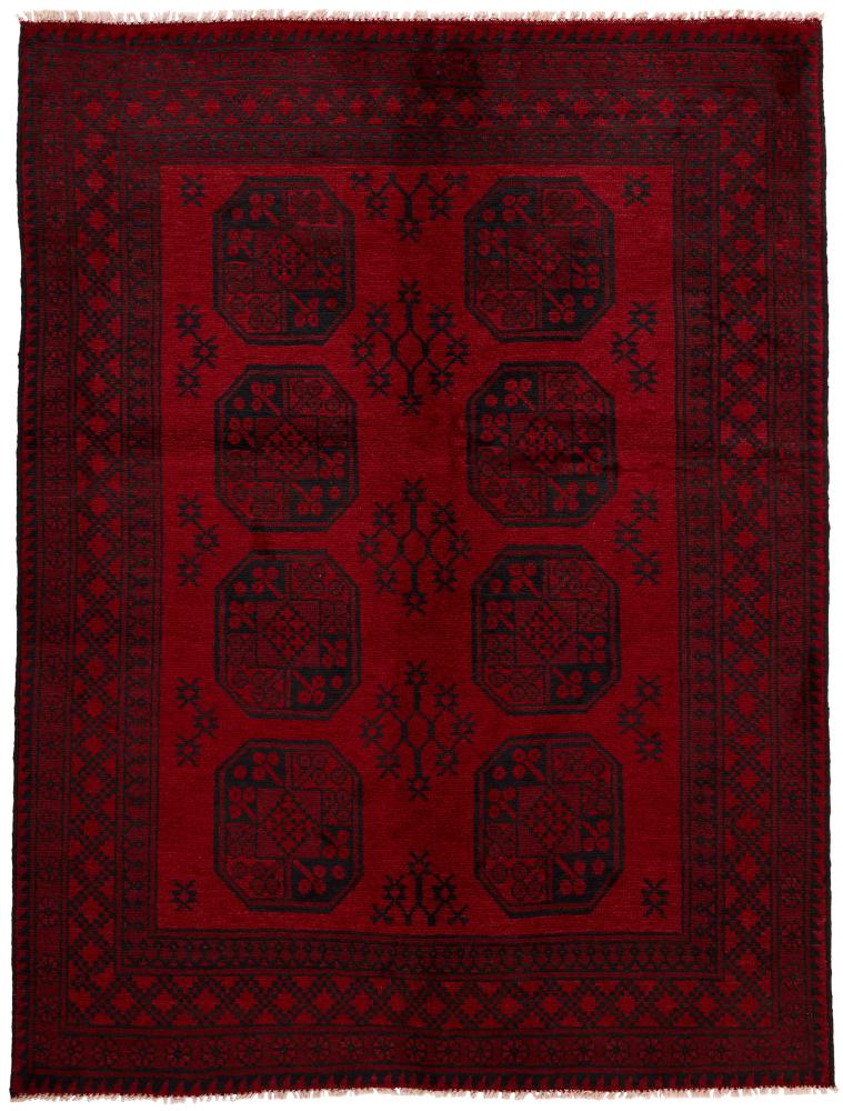 Tapete afegão Afegão Akhche 196x146 196x146, Tapete persa Atado à mão