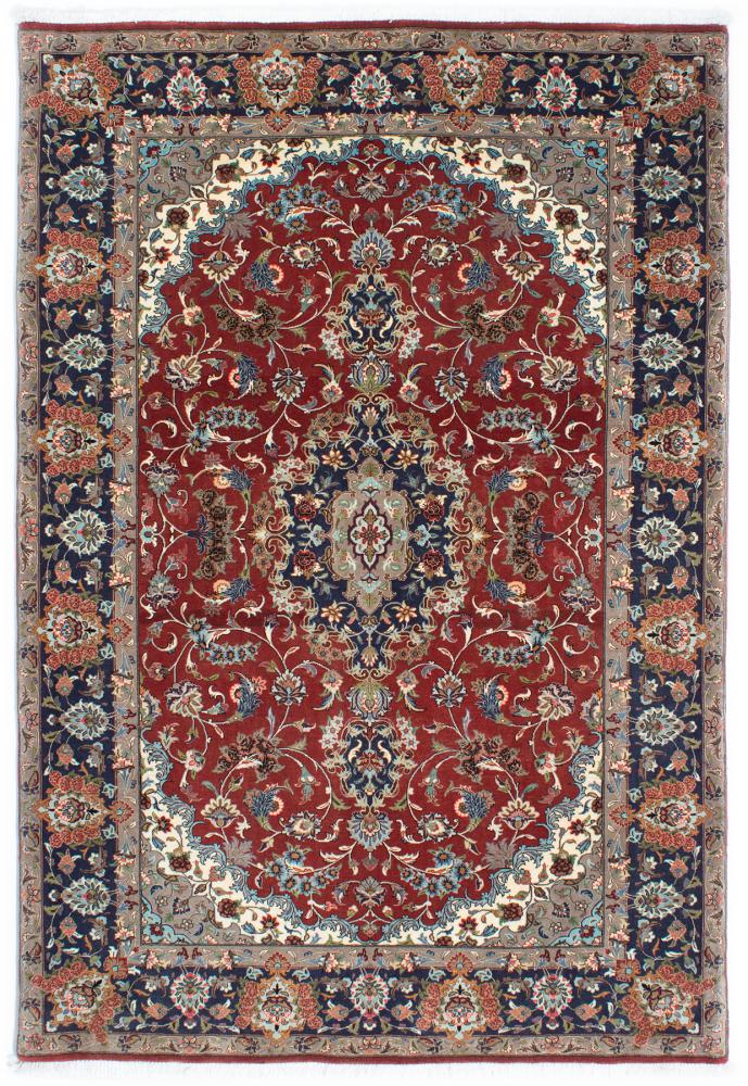 Tapis persan Ghom Kork 205x139 205x139, Tapis persan Noué à la main