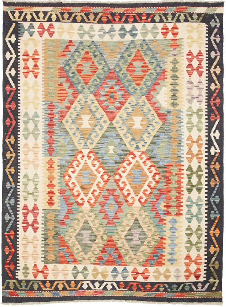 Afghan rug Kilim Afghan 210x155 210x155, Persian Rug Woven by hand