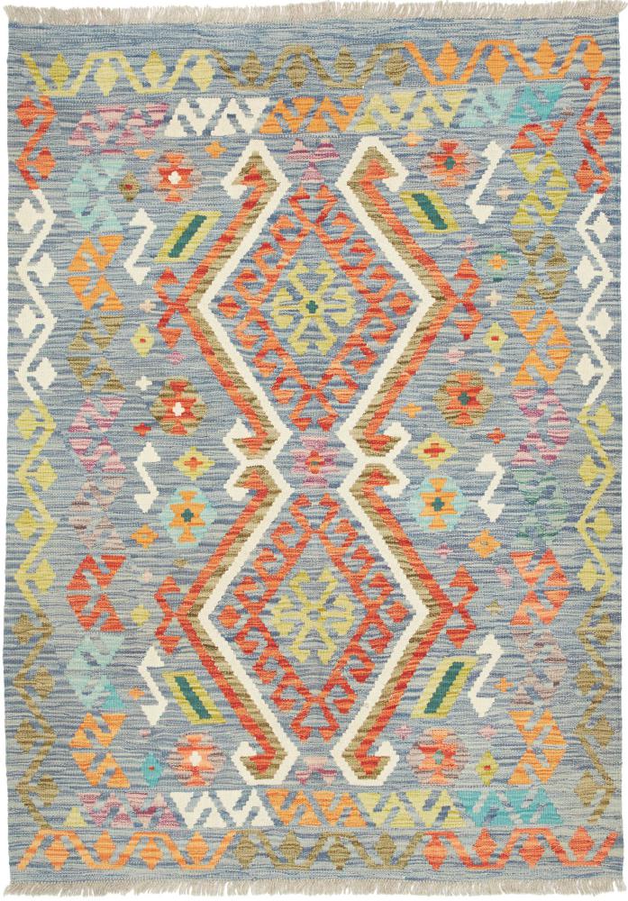 Dywan afgański Kilim Afghan 174x126 174x126, Dywan perski Ręcznie tkane