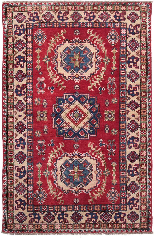 Afghan rug Kazak Ghazni 161x104 161x104, Persian Rug Knotted by hand