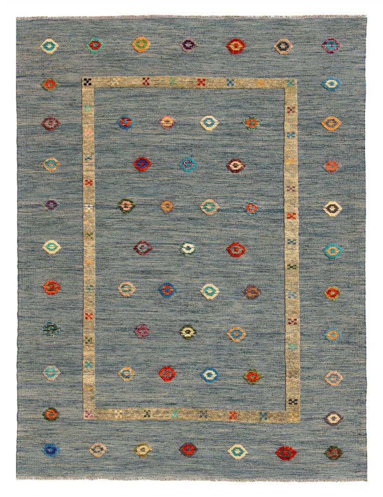 Alfombra afgana Kilim Afghan Nimbaft Edition 235x181 235x181, Alfombra persa Tejido a mano