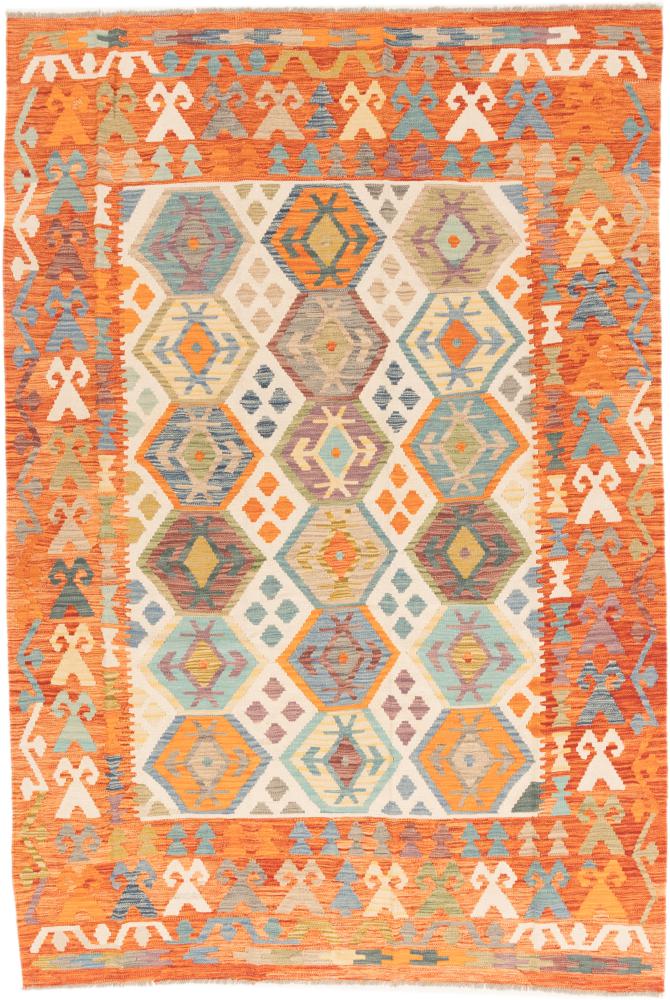 Afghan rug Kilim Afghan 292x199 292x199, Persian Rug Woven by hand
