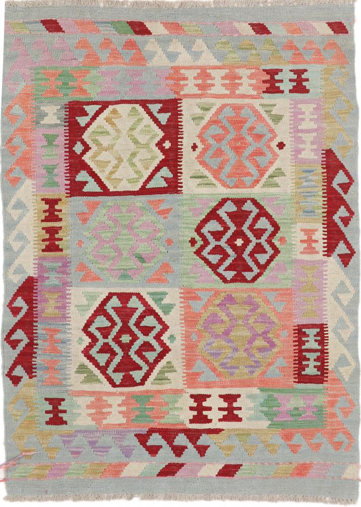 Tapete afegão Kilim Afegão Heritage 134x99 134x99, Tapete persa Tecido à mão