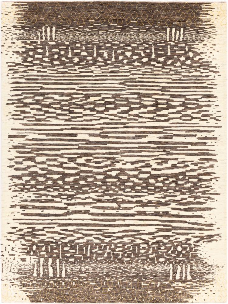 Tapis persan Persan Gabbeh Loribaft Tabiilbaft 281x206 281x206, Tapis persan Noué à la main