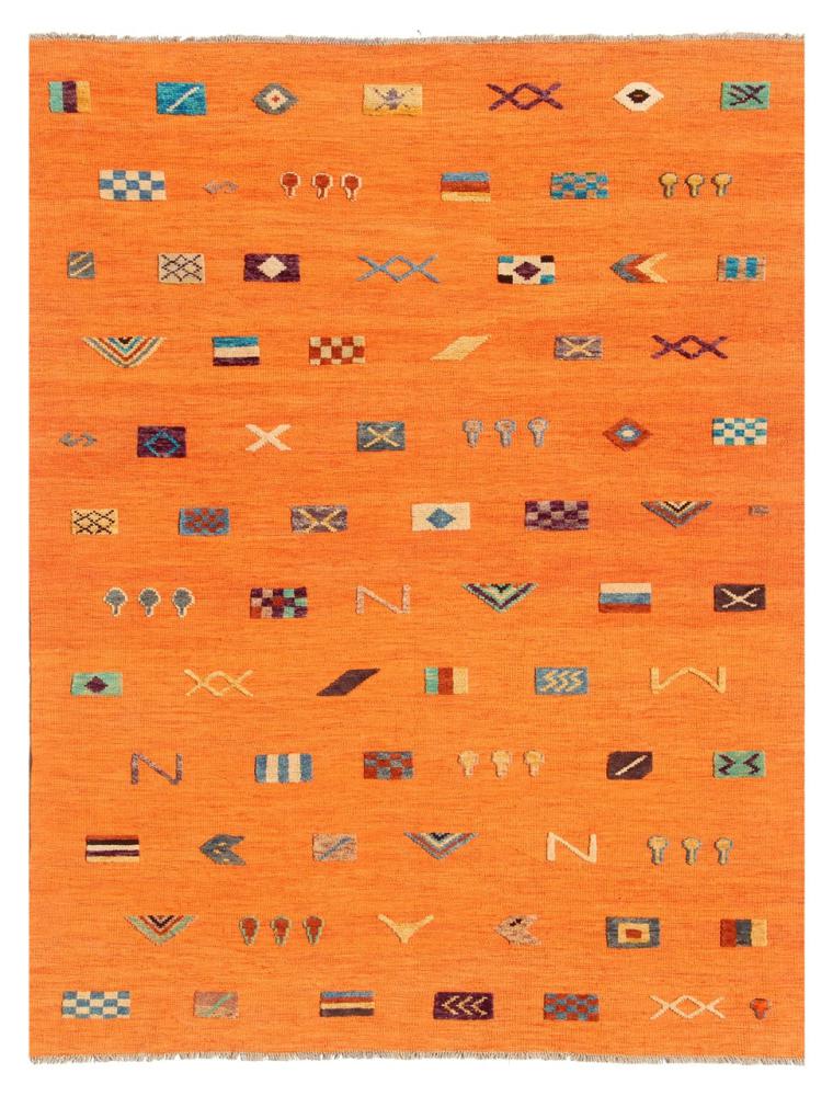 Alfombra afgana Kilim Afghan Nimbaft Edition 235x180 235x180, Alfombra persa Tejido a mano