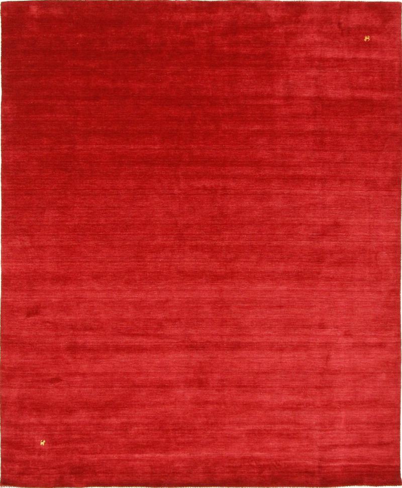 Tapis indien Loom Gabbeh Red 252x209 252x209, Tapis persan Loom-noué