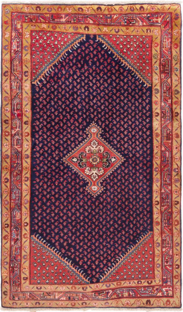 Persian Rug Sarouk Mir Boteh 219x125 219x125, Persian Rug Knotted by hand
