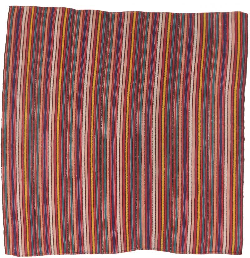 Tapete persa Kilim Fars Antigo 204x209 204x209, Tapete persa Tecido à mão