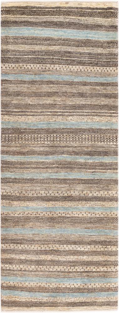 Tapis persan Persan Gabbeh Loribaft Natura 209x79 209x79, Tapis persan Noué à la main