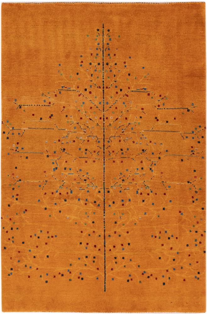 Persisk tæppe Persisk Gabbeh Kashkuli Banafsheh 206x137 206x137, Persisk tæppe Knyttet i hånden