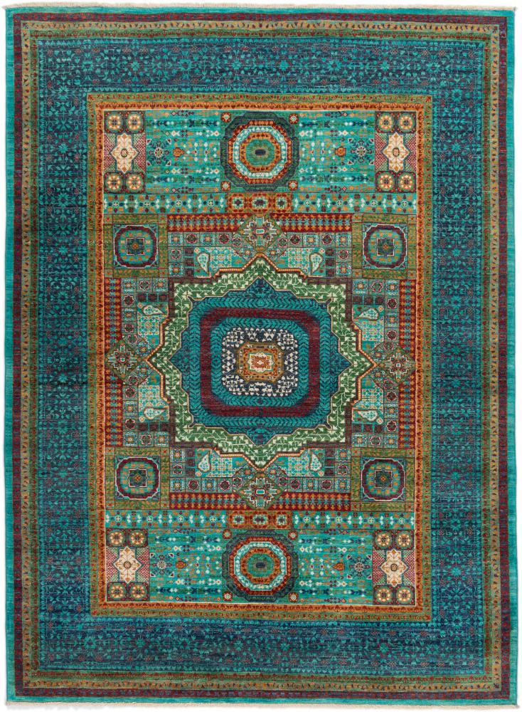 Afghaans tapijt Mamluk 240x178 240x178, Perzisch tapijt Handgeknoopte