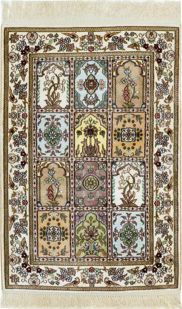 Tappeto cinese Cinesi di Seta 93x60 93x60, Tappeto persiano Annodato a mano