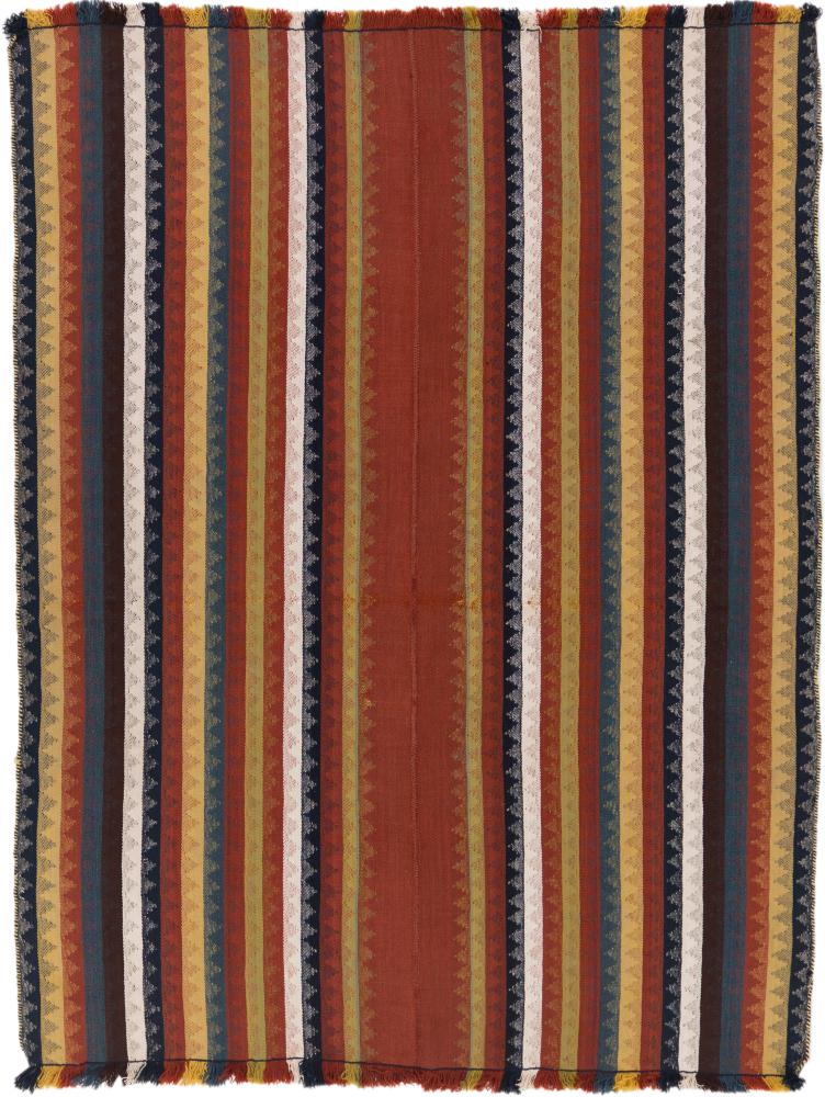 Tapis persan Kilim Fars 225x160 225x160, Tapis persan Tissé à la main