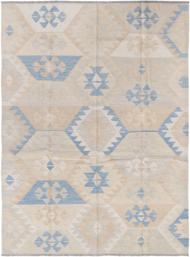 Tapis afghan Kilim Afghan 195x146 195x146, Tapis persan Tissé à la main