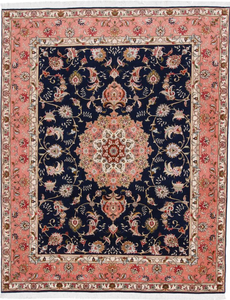 Persisk tæppe Tabriz 50Raj 253x201 253x201, Persisk tæppe Knyttet i hånden