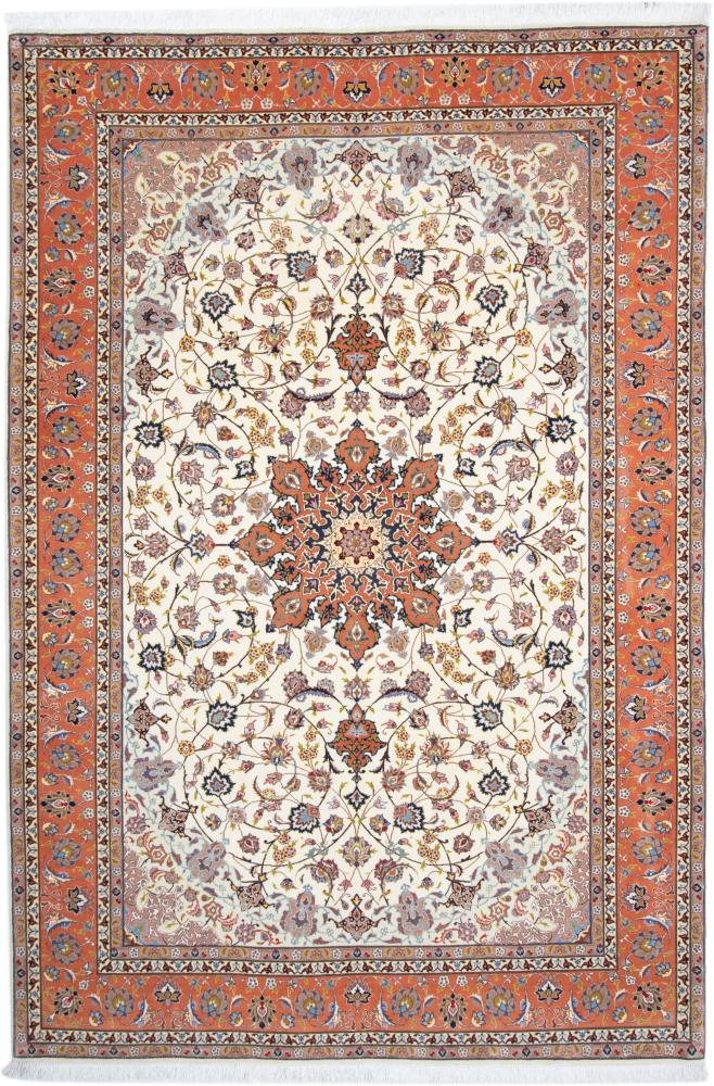 Tapete persa Tabriz 50Raj 297x201 297x201, Tapete persa Atado à mão