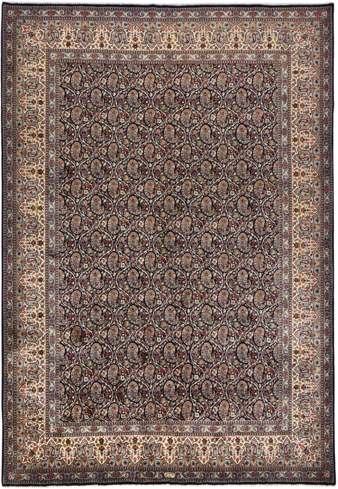 Tapis persan Kerman 357x251 357x251, Tapis persan Noué à la main