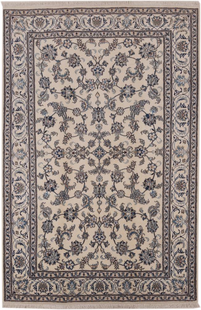 Tapis persan Naïn 299x199 299x199, Tapis persan Noué à la main