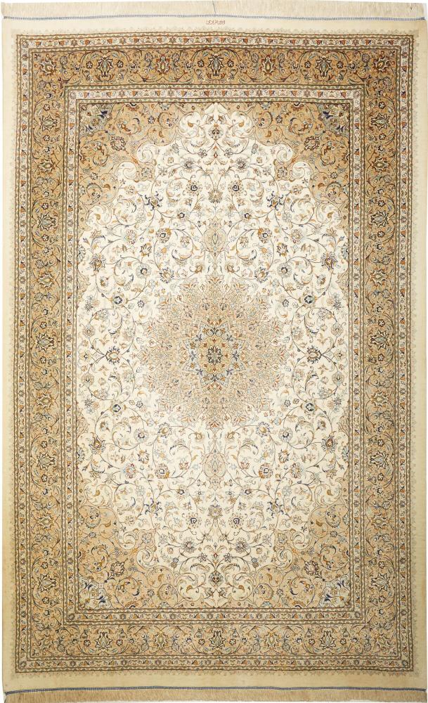 Perzisch tapijt Qum Zijde 246x159 246x159, Perzisch tapijt Handgeknoopte