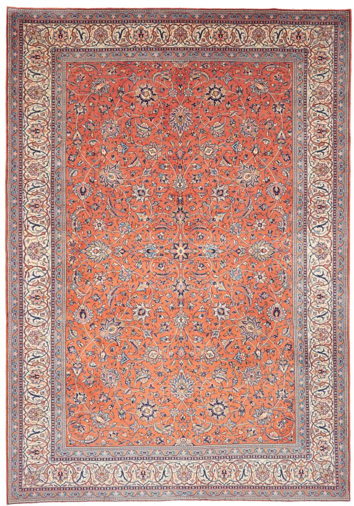 Tapis persan Sarough 349x243 349x243, Tapis persan Noué à la main