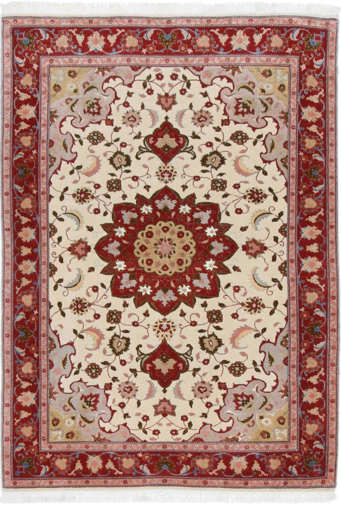 Tapete persa Tabriz 50Raj 150x105 150x105, Tapete persa Atado à mão