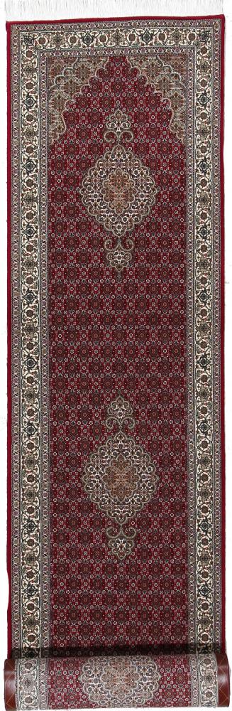 Persian Rug Tabriz 50Raj 11'3"x2'7" 11'3"x2'7", Persian Rug Knotted by hand