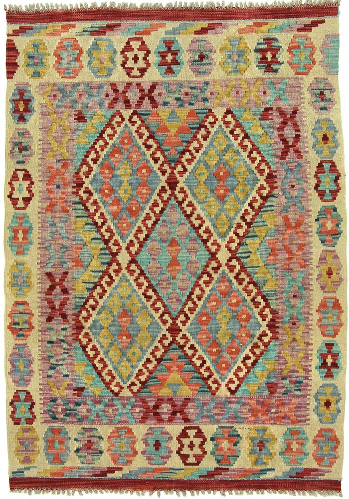 Tapete afegão Kilim Afegão 150x107 150x107, Tapete persa Tecido à mão